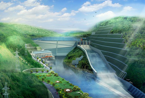 龙陵老挝南塔河1号水电站项目